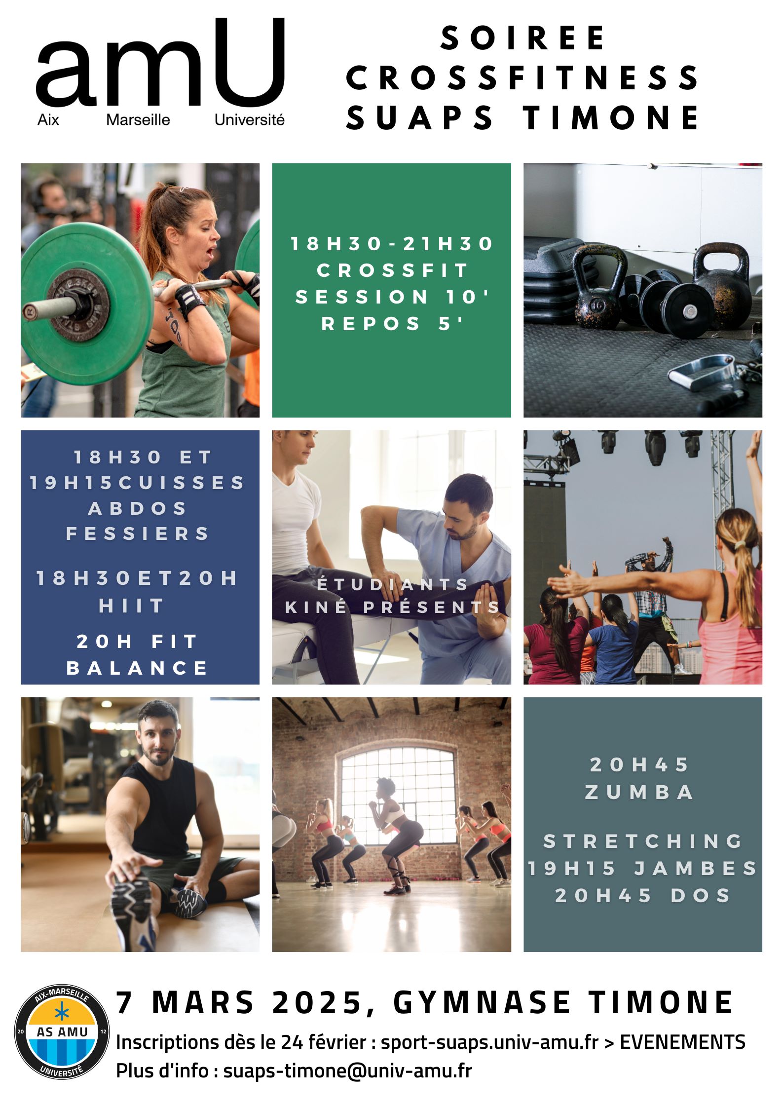 Bandeau photo pour SOIREE CROSSFITNESS TIMONE - 7 MARS 2025 Bandeaux photo